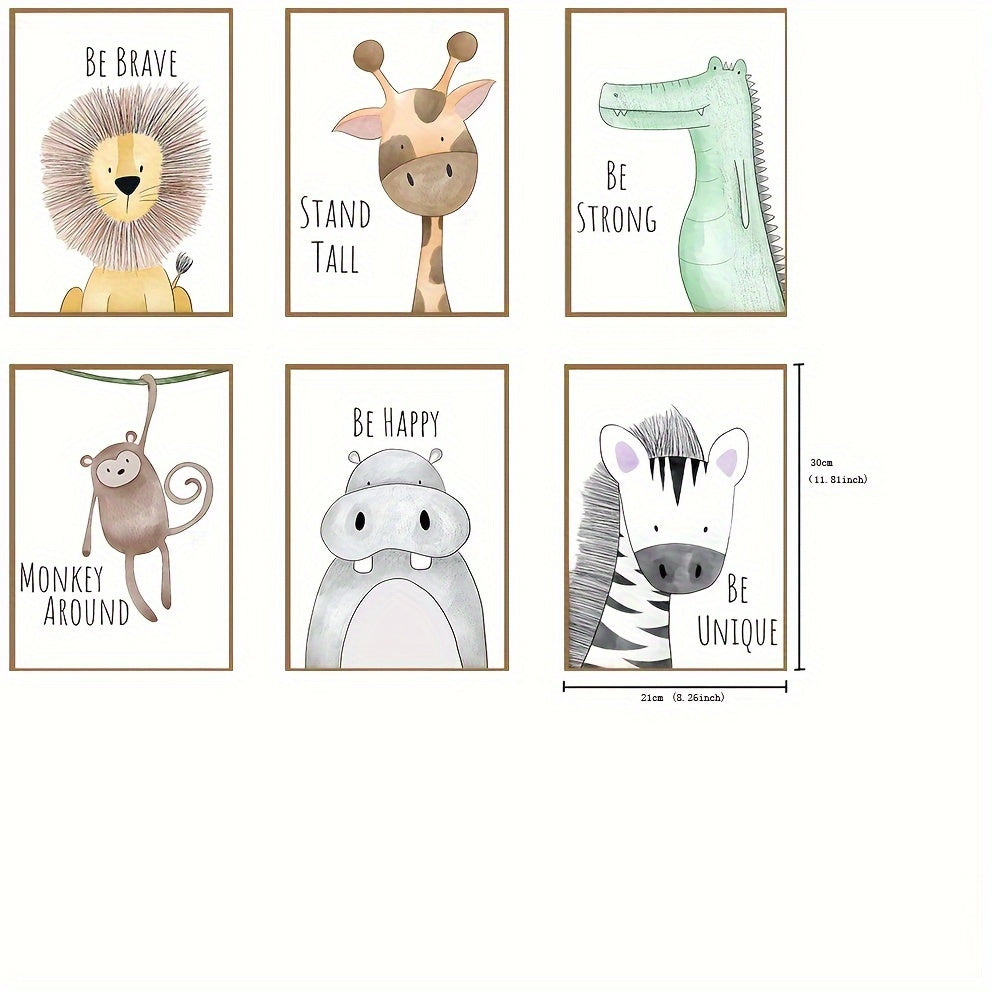 Dieren Canvas Prints – Perfect voor de Kinderkamer