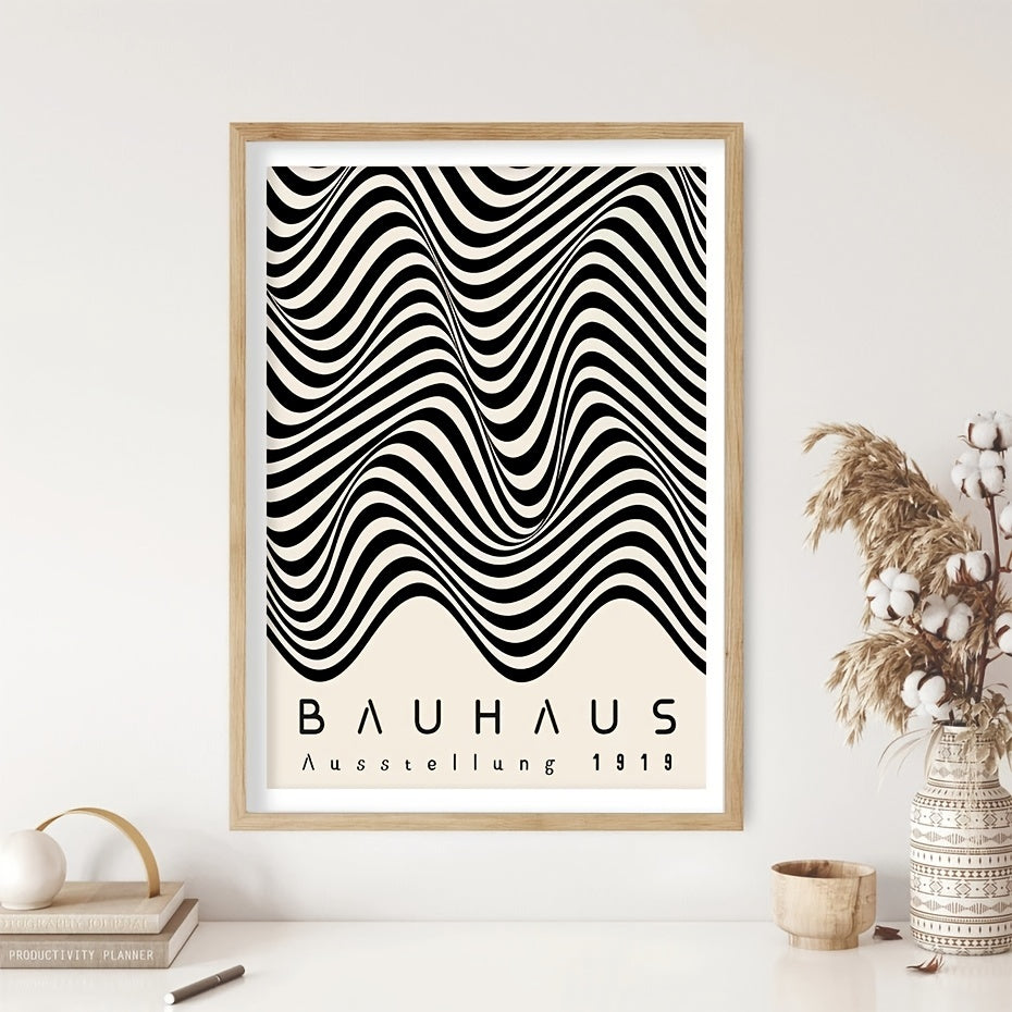 Bauhaus Canvas Set – Vintage & Modern (2 stuks)