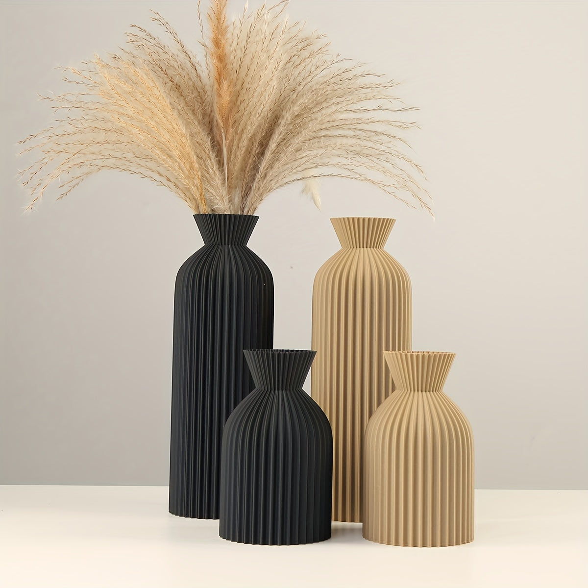 Boho-Chic plastic vaas