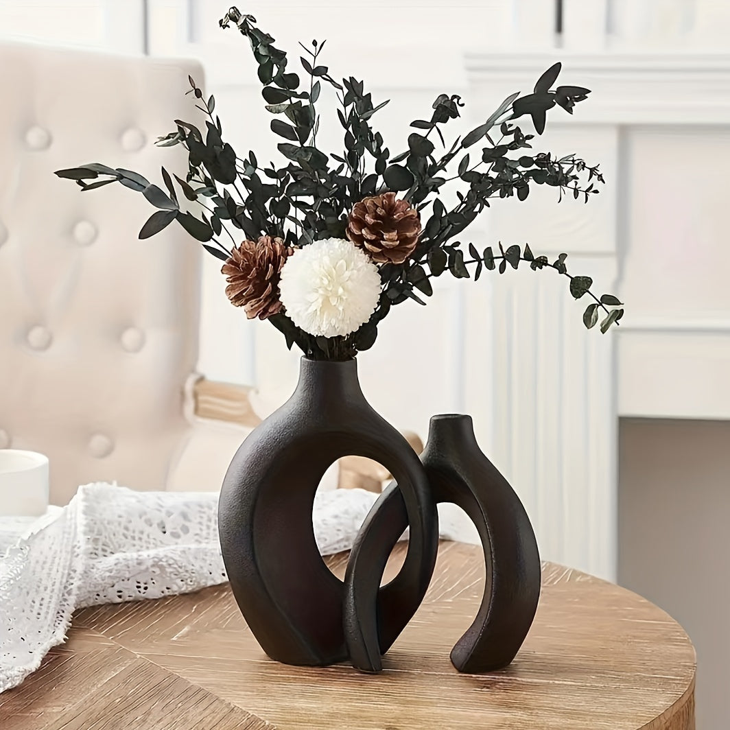 Set van 2 Keramische Vazen – Scandinavisch Design