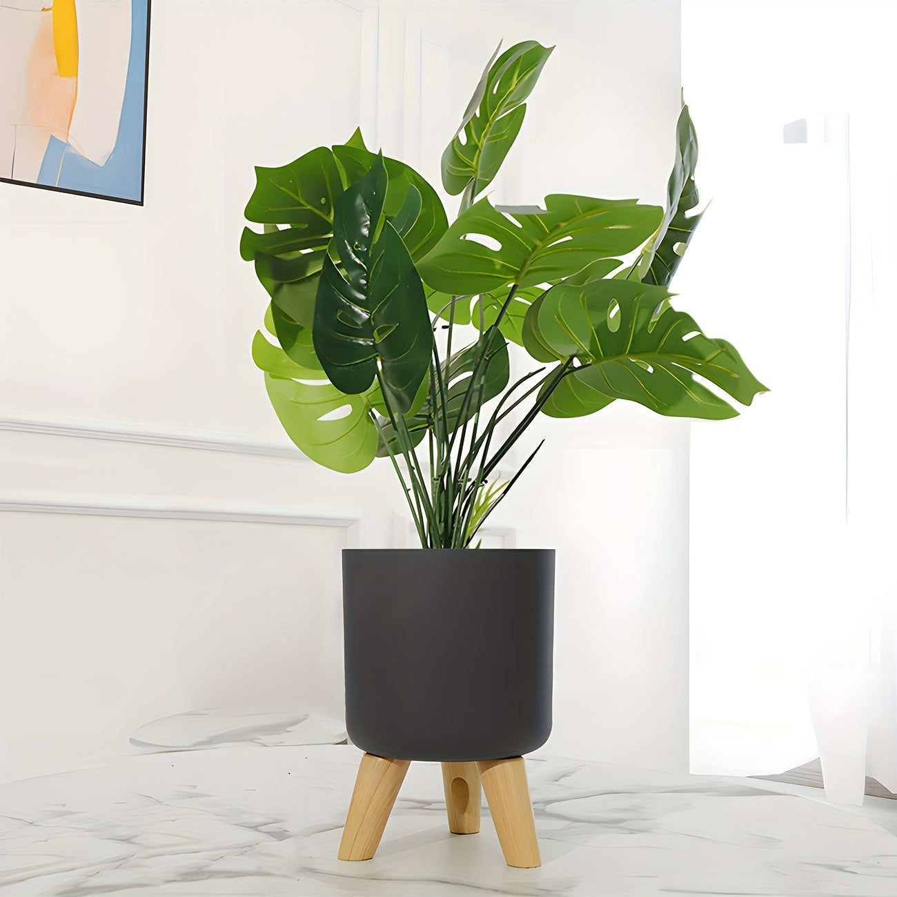 Moderne Pot met Poten – Stijlvol en Functioneel voor Binnen- en Buitendecoratie