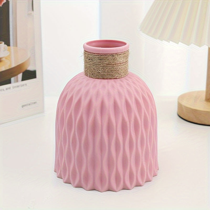 Plastic Vaas – Geometrisch Ontwerp