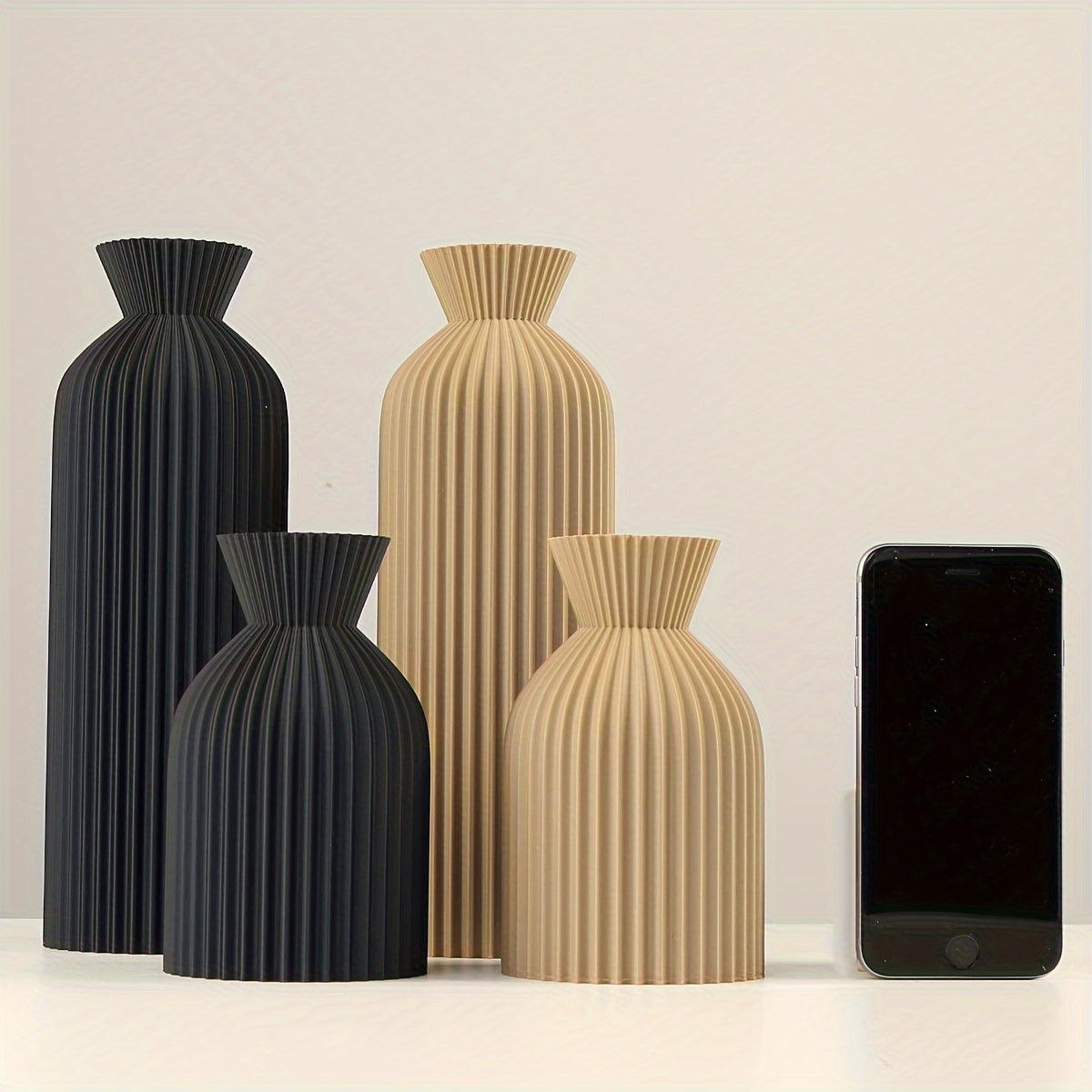 Boho-Chic plastic vaas