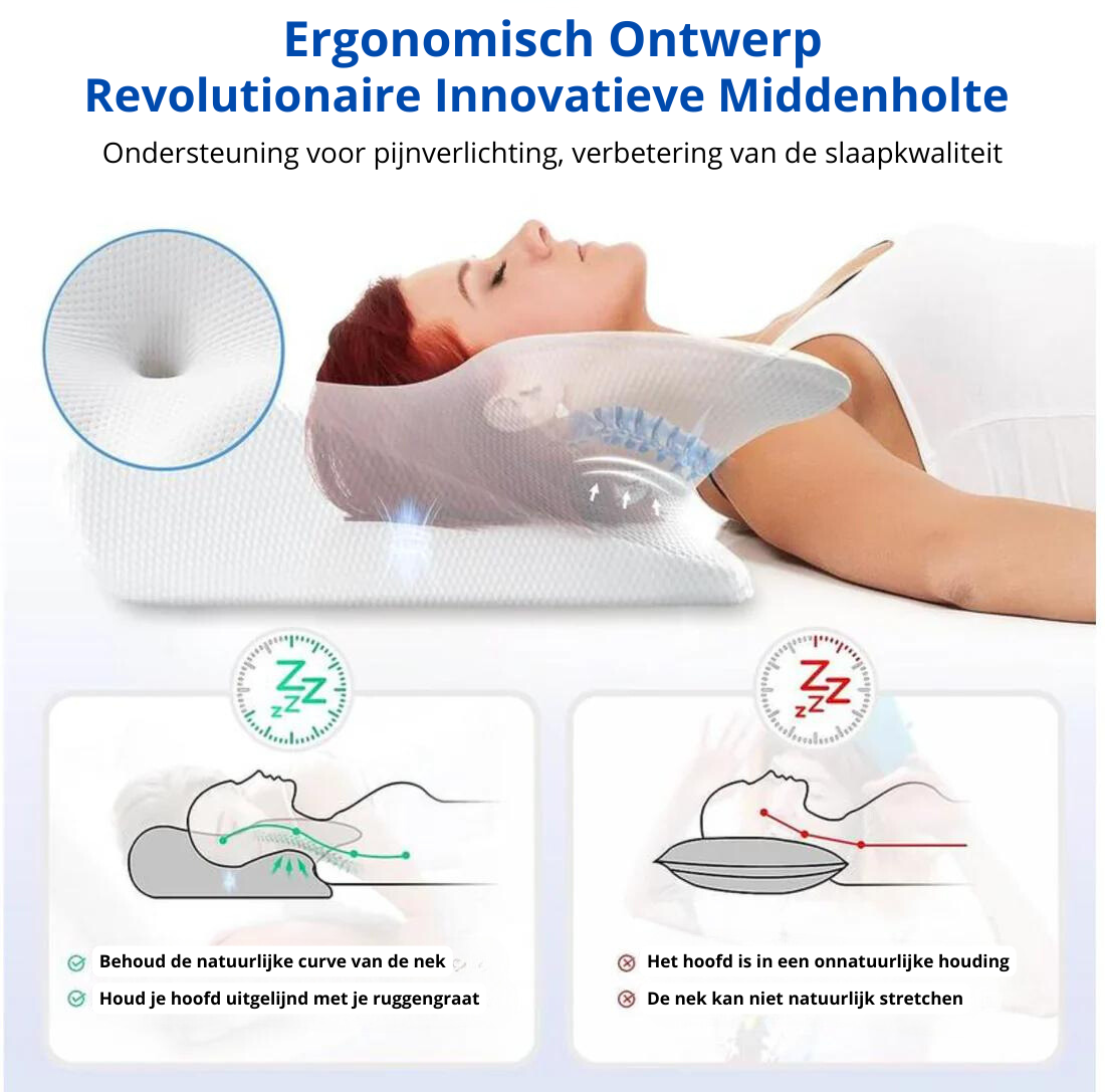 Comfortabel en Ondersteunend Slaapkussen voor Nekpijn