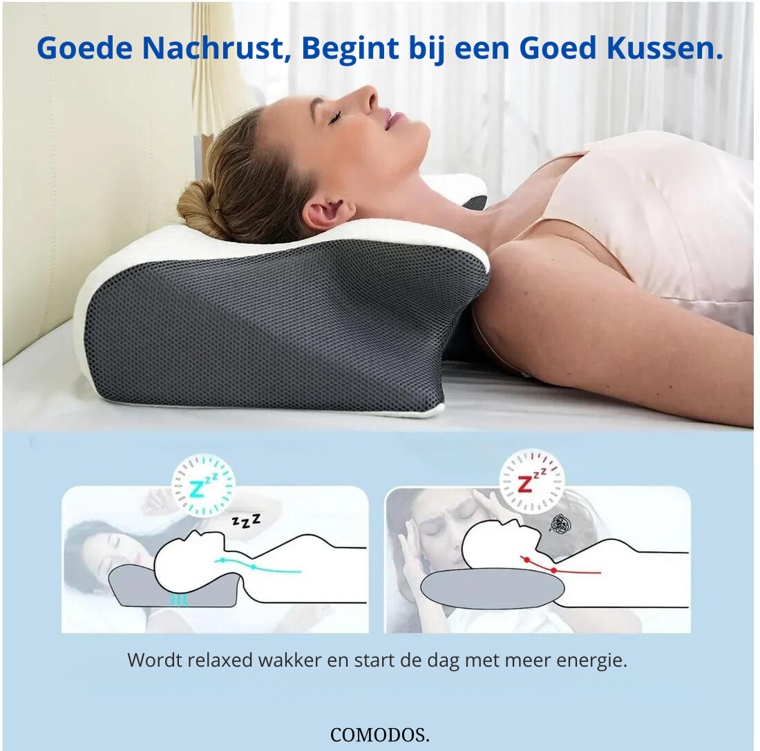 Comfortabel en Ondersteunend Slaapkussen voor Nekpijn