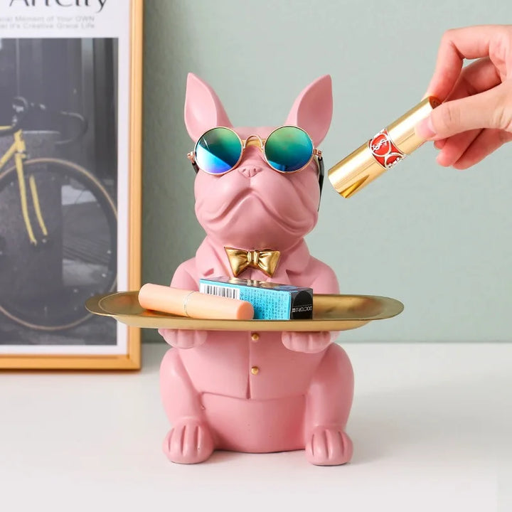 Franse Bulldog Ornament – Multifunctionele Desktop Decoratie