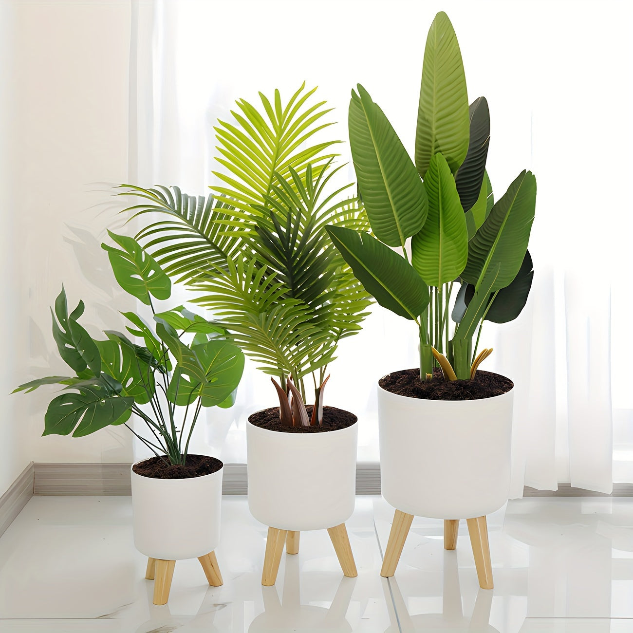 Moderne Pot met Poten – Stijlvol en Functioneel voor Binnen- en Buitendecoratie