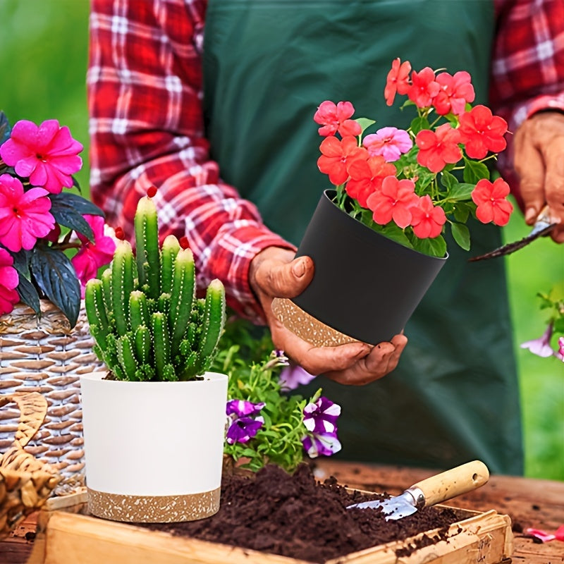 Set van 4 Moderne Bloempotten
