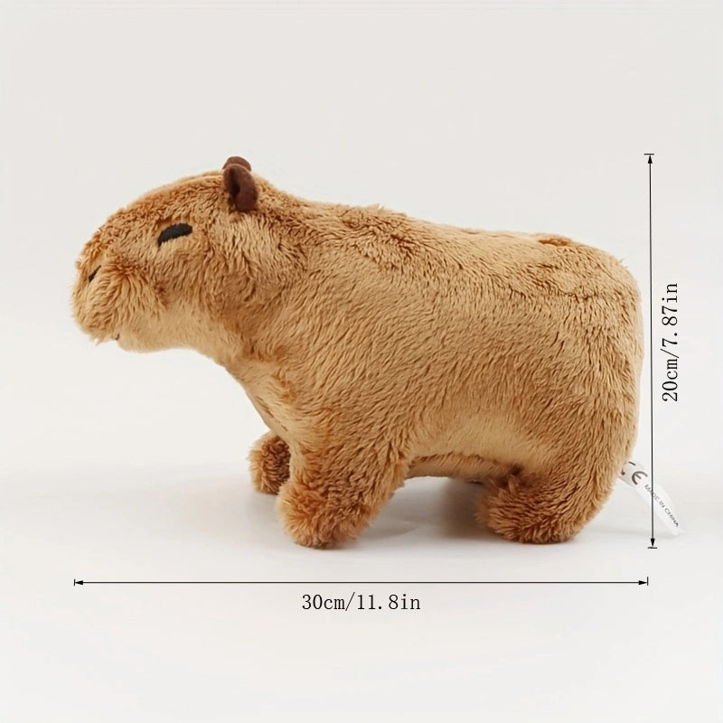 Capybara Knuffel – Zacht Pluche in Twee Maten