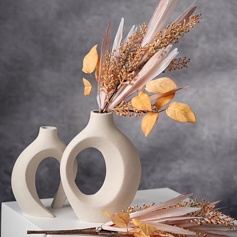 Set van 2 Keramische Vazen – Scandinavisch Design