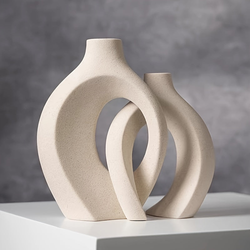 Set van 2 Keramische Vazen – Scandinavisch Design