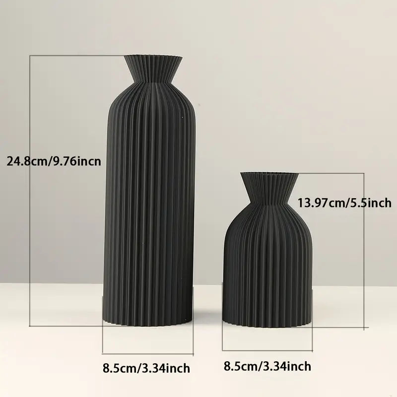 Boho-Chic plastic vaas