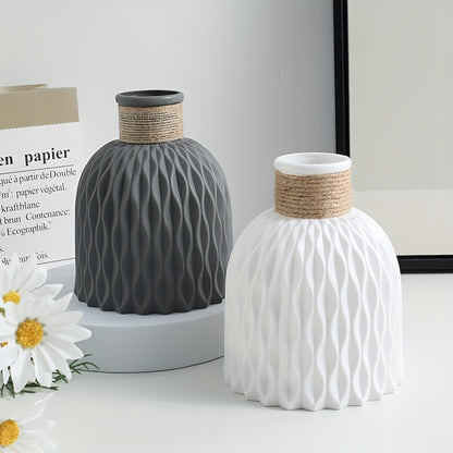 Plastic Vaas – Geometrisch Ontwerp