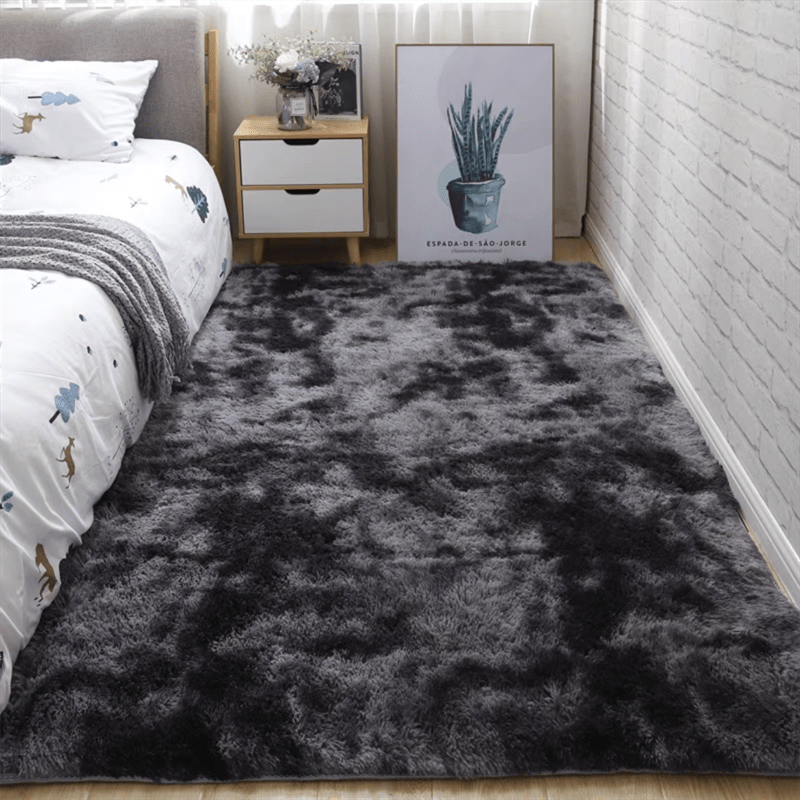 Zacht Pluche Vloerkleed – Voor Slaapkamer en Woonkamer