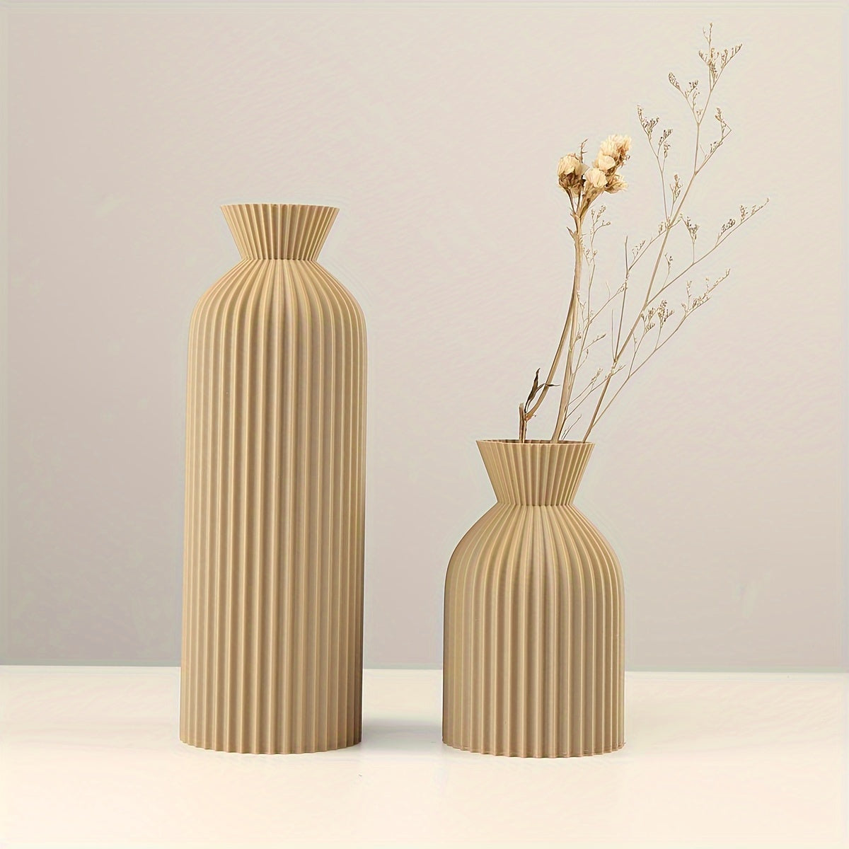 Boho-Chic plastic vaas