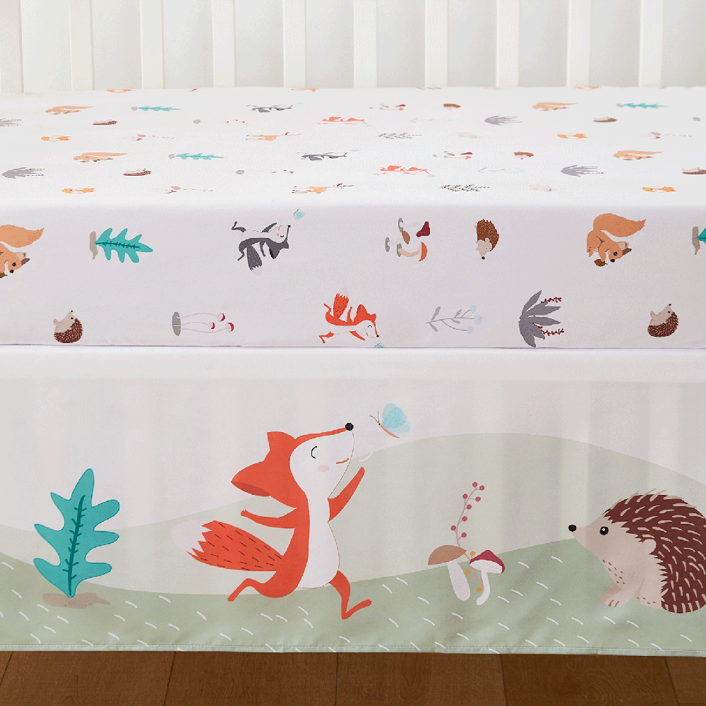 Woodland Dieren Beddengoed set – Zacht & Knus voor Baby’s