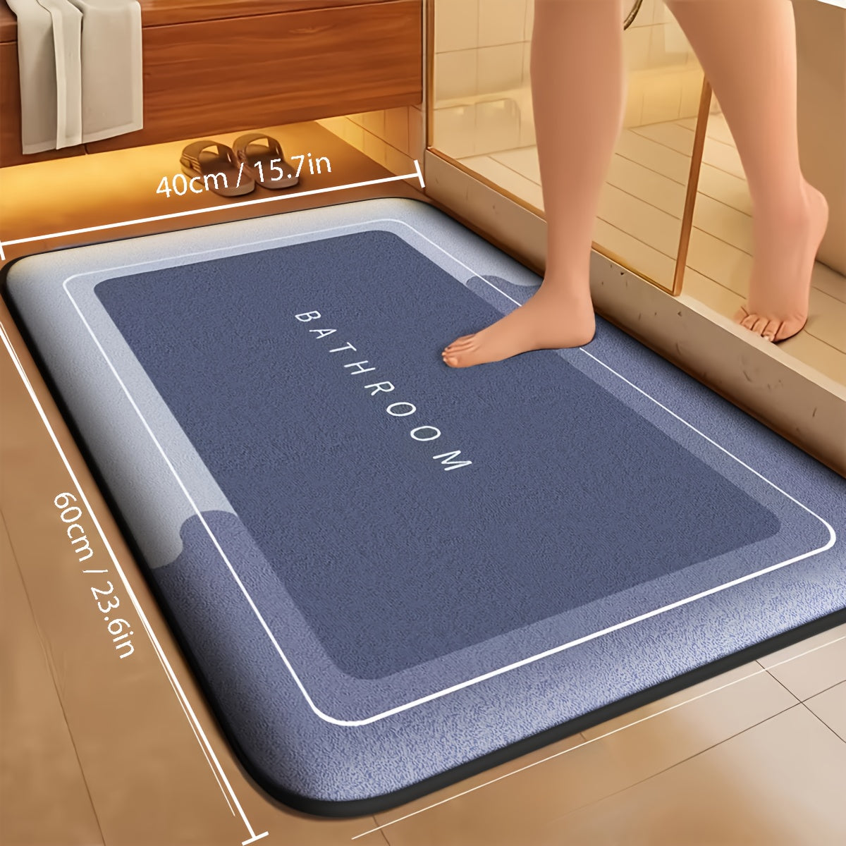 Ultra-Absorberende Badmat – Sneldrogend en Antislip