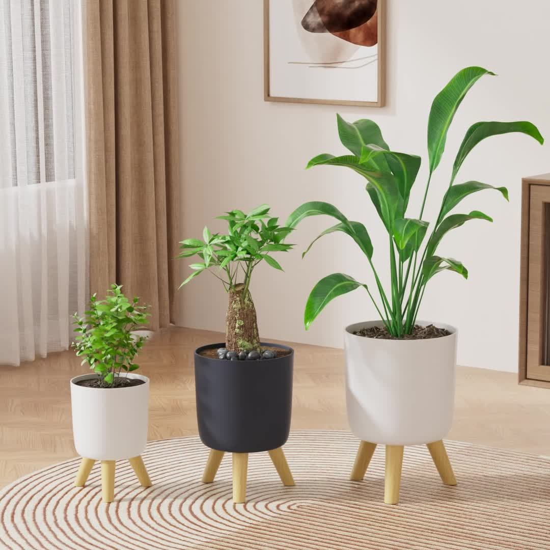 Moderne Pot met Poten – Stijlvol en Functioneel voor Binnen- en Buitendecoratie