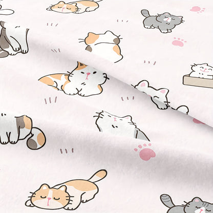 Schattige Katten Beddengoedset – 3-delig