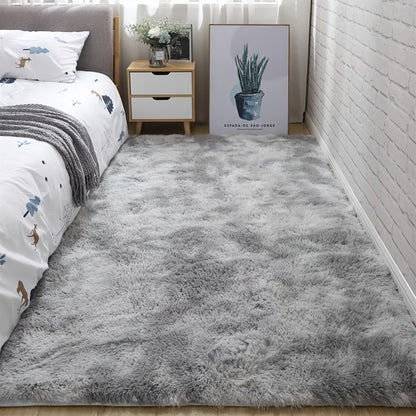 Zacht Pluche Vloerkleed – Voor Slaapkamer en Woonkamer