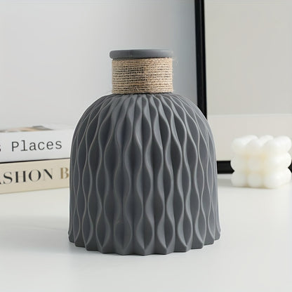 Plastic Vaas – Geometrisch Ontwerp
