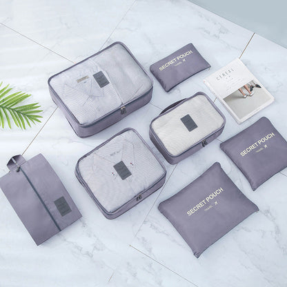 6-Delige Reistas Organizer Set – Voor een Perfect Georganiseerde Koffer