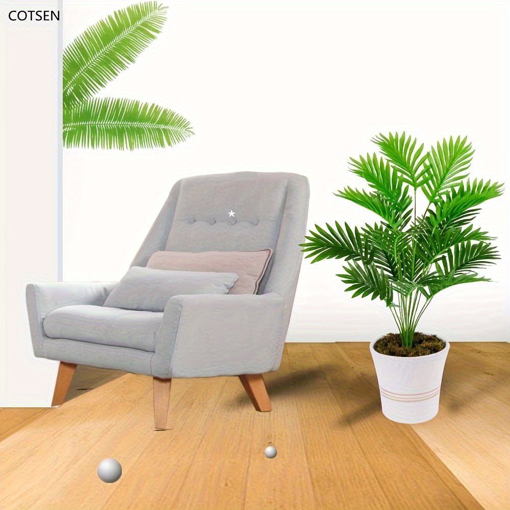 Set van 2 Realistische Kunstplanten (zonder pot)