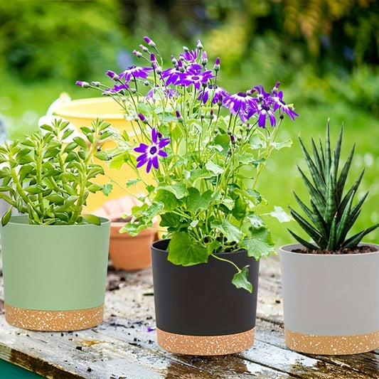 Set van 4 Moderne Bloempotten