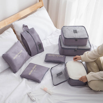 6-Delige Reistas Organizer Set – Voor een Perfect Georganiseerde Koffer