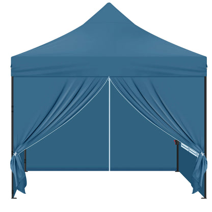 Opvouwbare Outdoor Partytent 3x3m – Waterdicht & UV-bestendig met Verstelbare Hoogte en 4 Afneembare Zijwanden