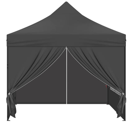 Opvouwbare Outdoor Partytent 3x3m – Waterdicht & UV-bestendig met Verstelbare Hoogte en 4 Afneembare Zijwanden