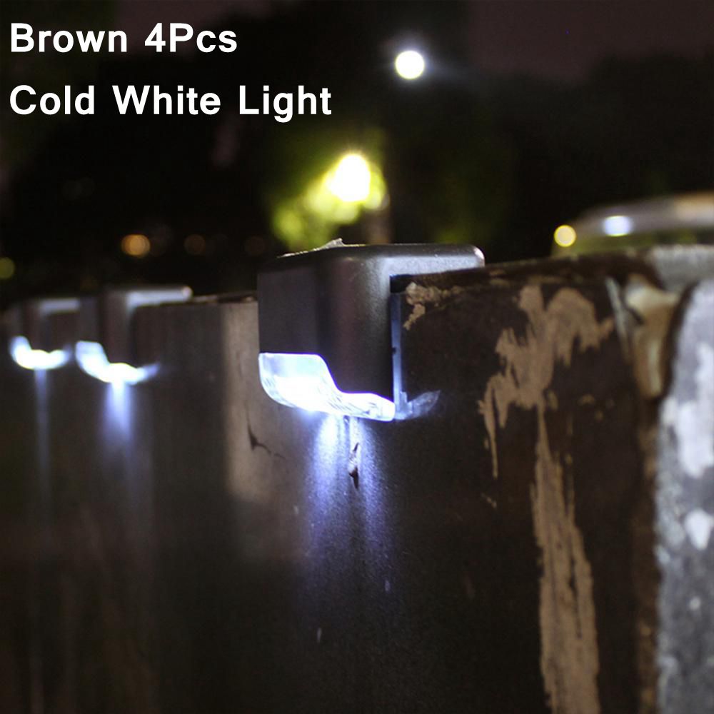 LED Lampen – Sfeervolle Tuinverlichting op Zonne-energie, perfect voor trap of schutting