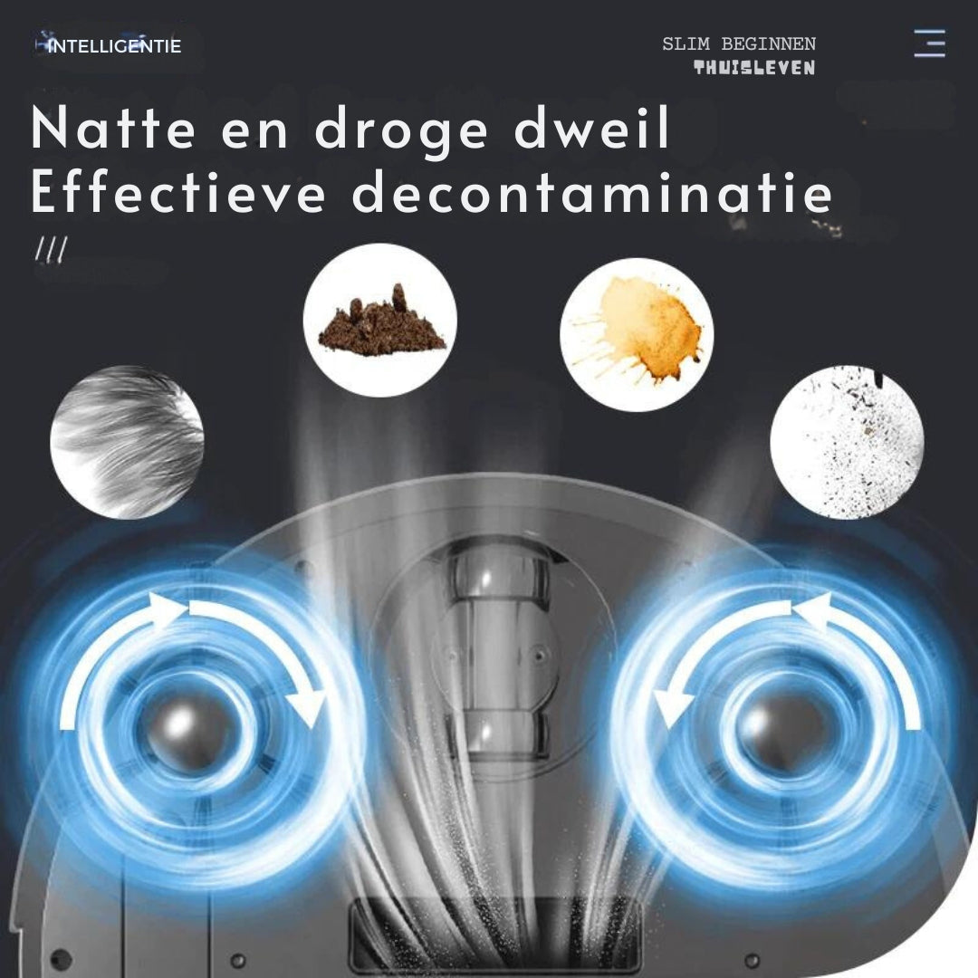 Intelligente 3-in-1 Reinigingsrobot (robot stofzuiger)