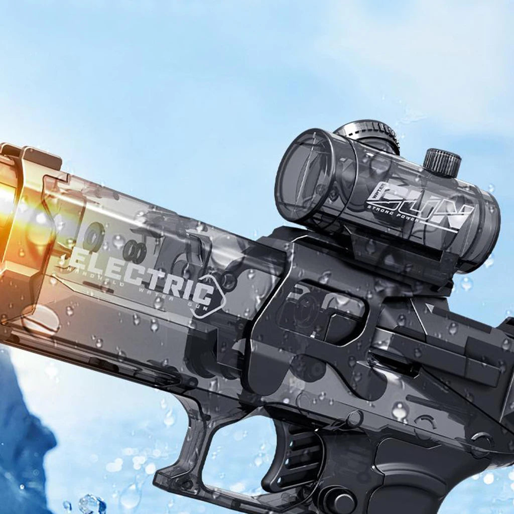 Elektrisch Waterpistool met vlammen effect! Automatisch & krachtig (Supersoaker)