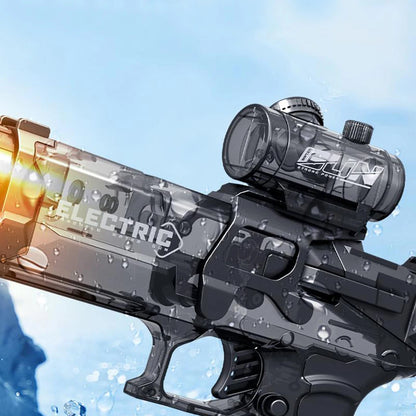 Elektrisch Waterpistool met vlammen effect! Automatisch & krachtig (Supersoaker)