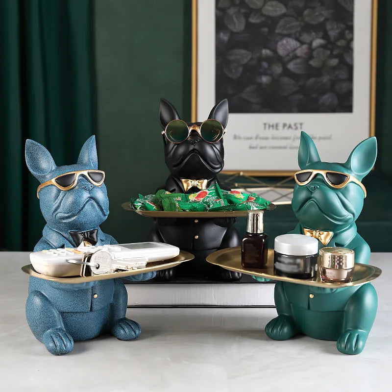 Franse Bulldog Ornament – Multifunctionele Desktop Decoratie