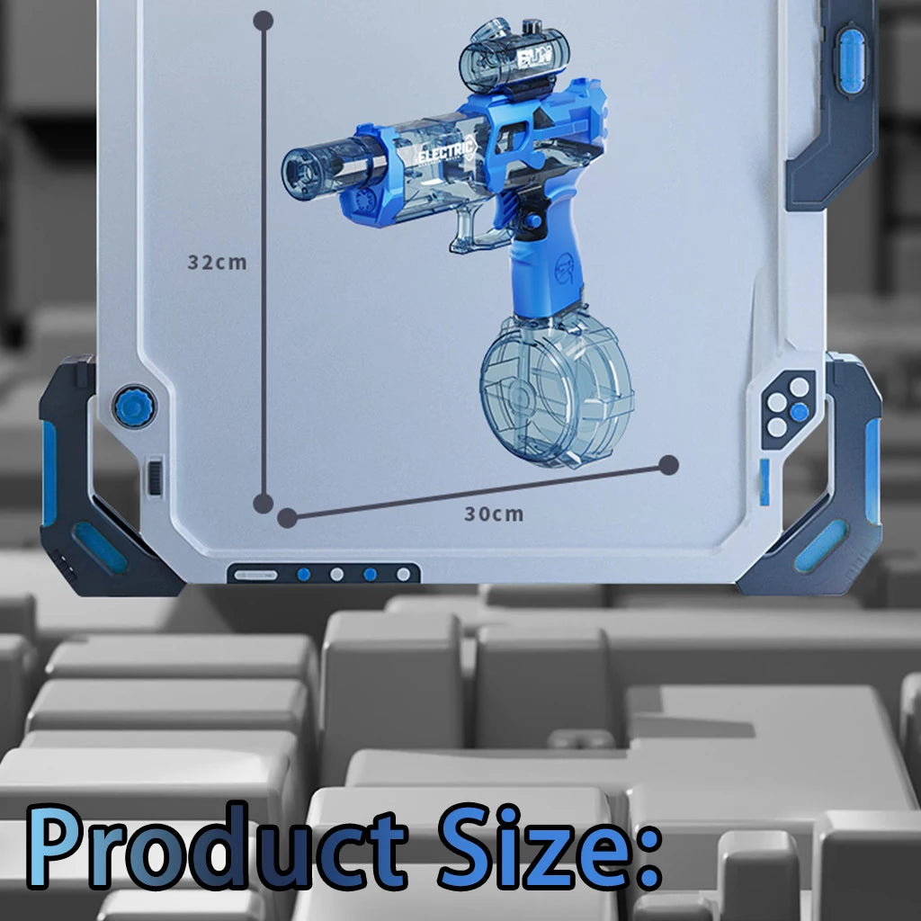 Elektrisch Waterpistool met vlammen effect! Automatisch & krachtig (Supersoaker)
