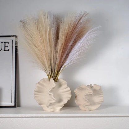 Keramische Koraalvaas – Nordic Design voor Stijlvolle Decoratie
