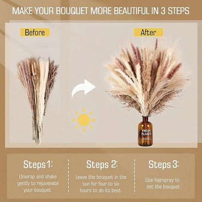 Droogbloemen Boeket – Boho & Landelijke Decoratie