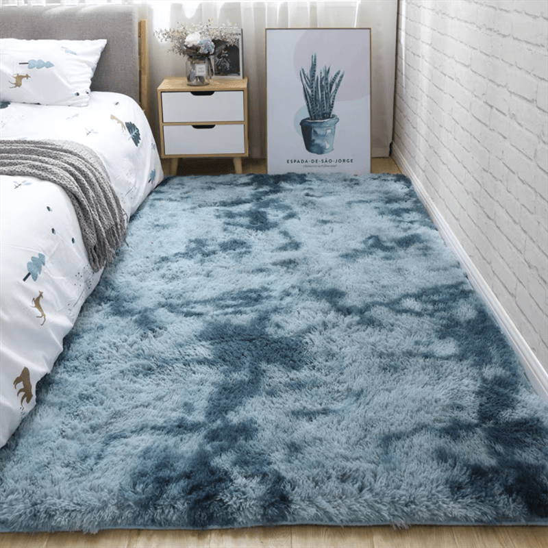 Zacht Pluche Vloerkleed – Voor Slaapkamer en Woonkamer