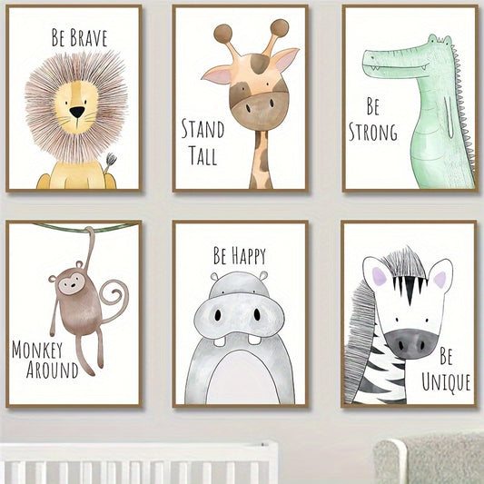 Dieren Canvas Prints – Perfect voor de Kinderkamer