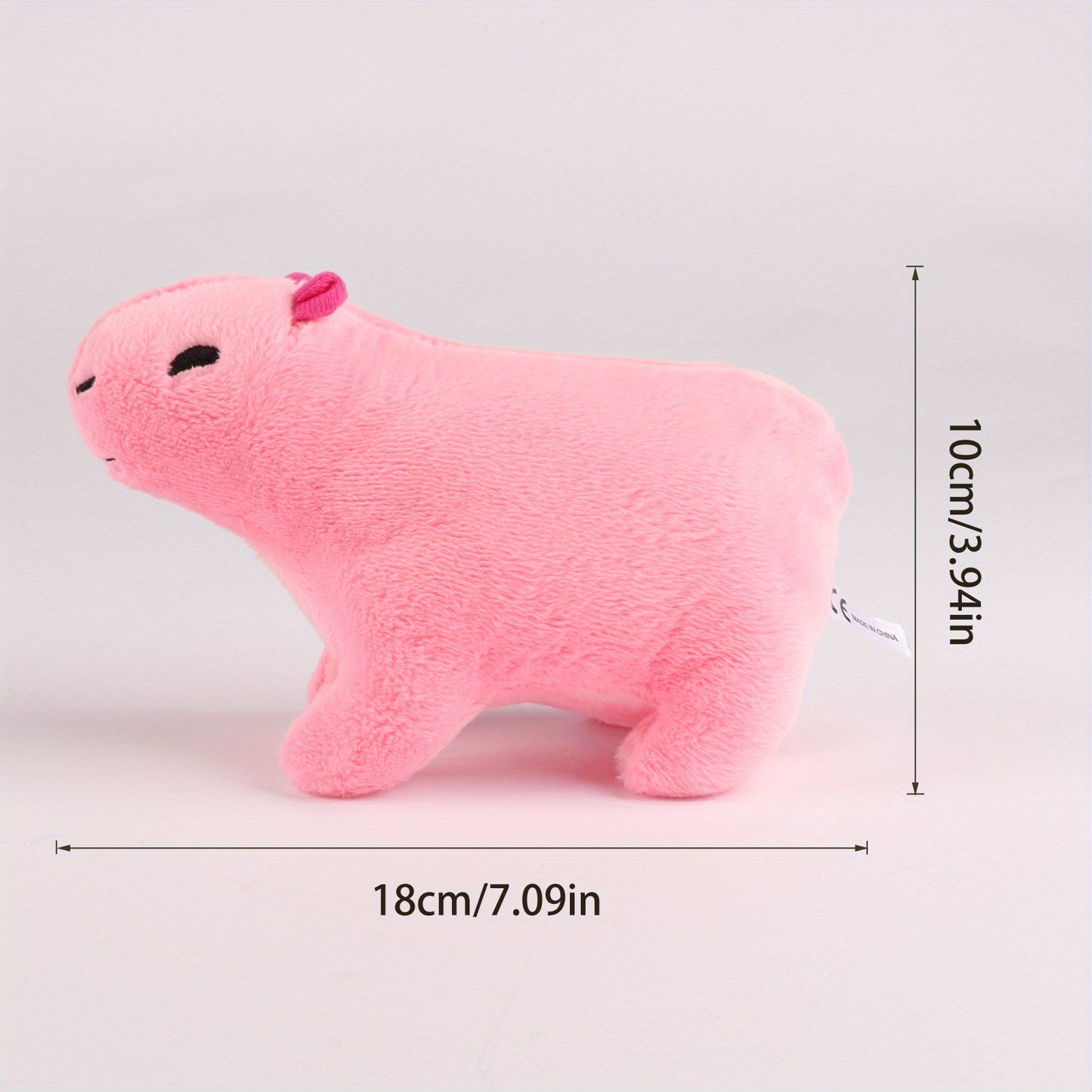 Capybara Knuffel – Zacht Pluche in Twee Maten