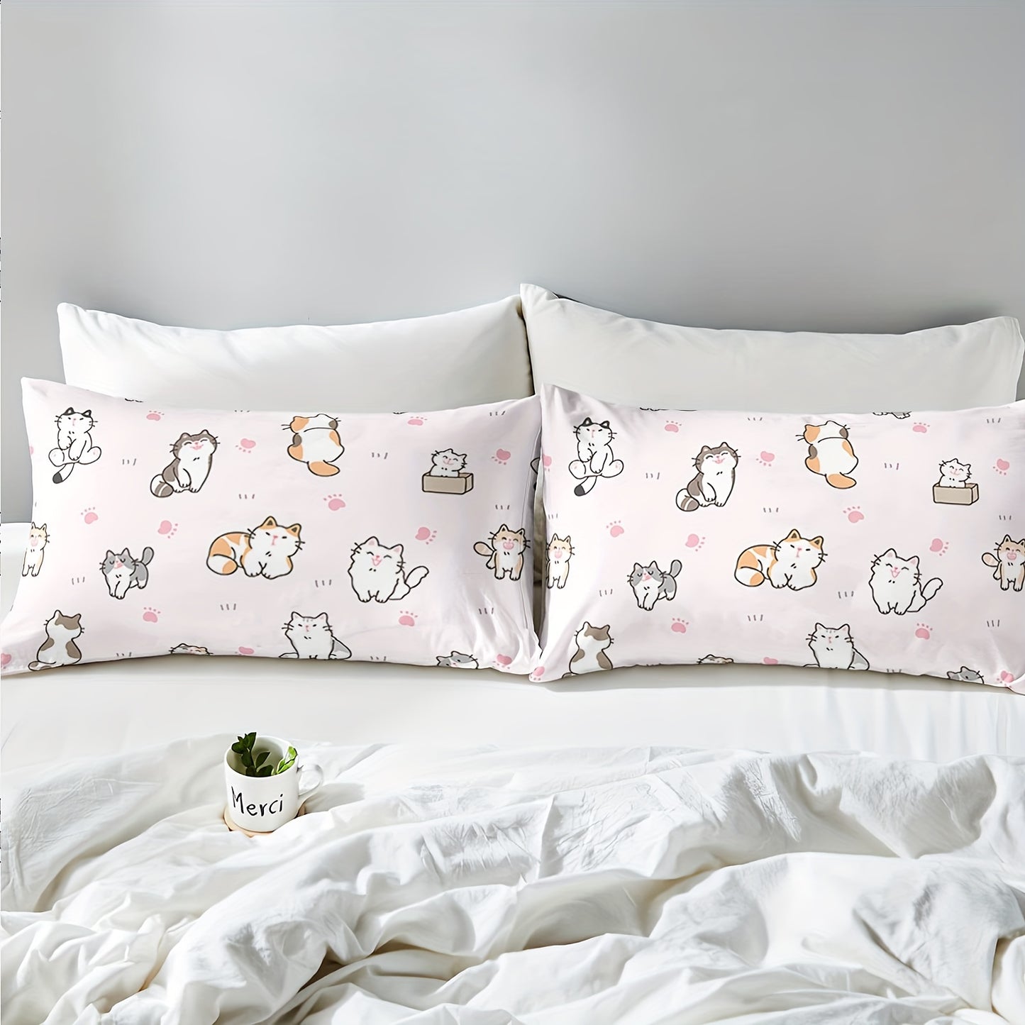 Schattige Katten Beddengoedset – 3-delig