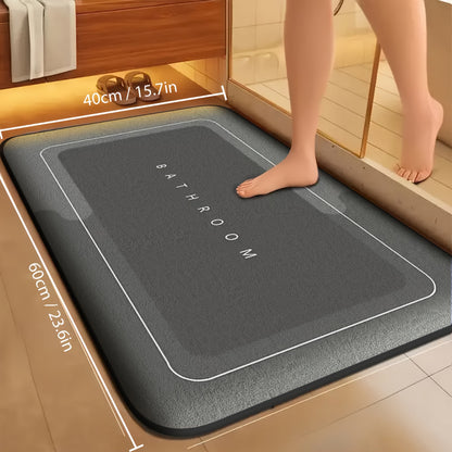 Ultra-Absorberende Badmat – Sneldrogend en Antislip