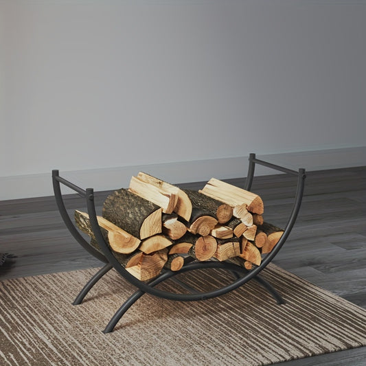 Metalen Hout rek – voor Buiten Houtopslag, Ideaal voor Thuis of op tijdens het kamperen