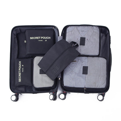 6-Delige Reistas Organizer Set – Voor een Perfect Georganiseerde Koffer