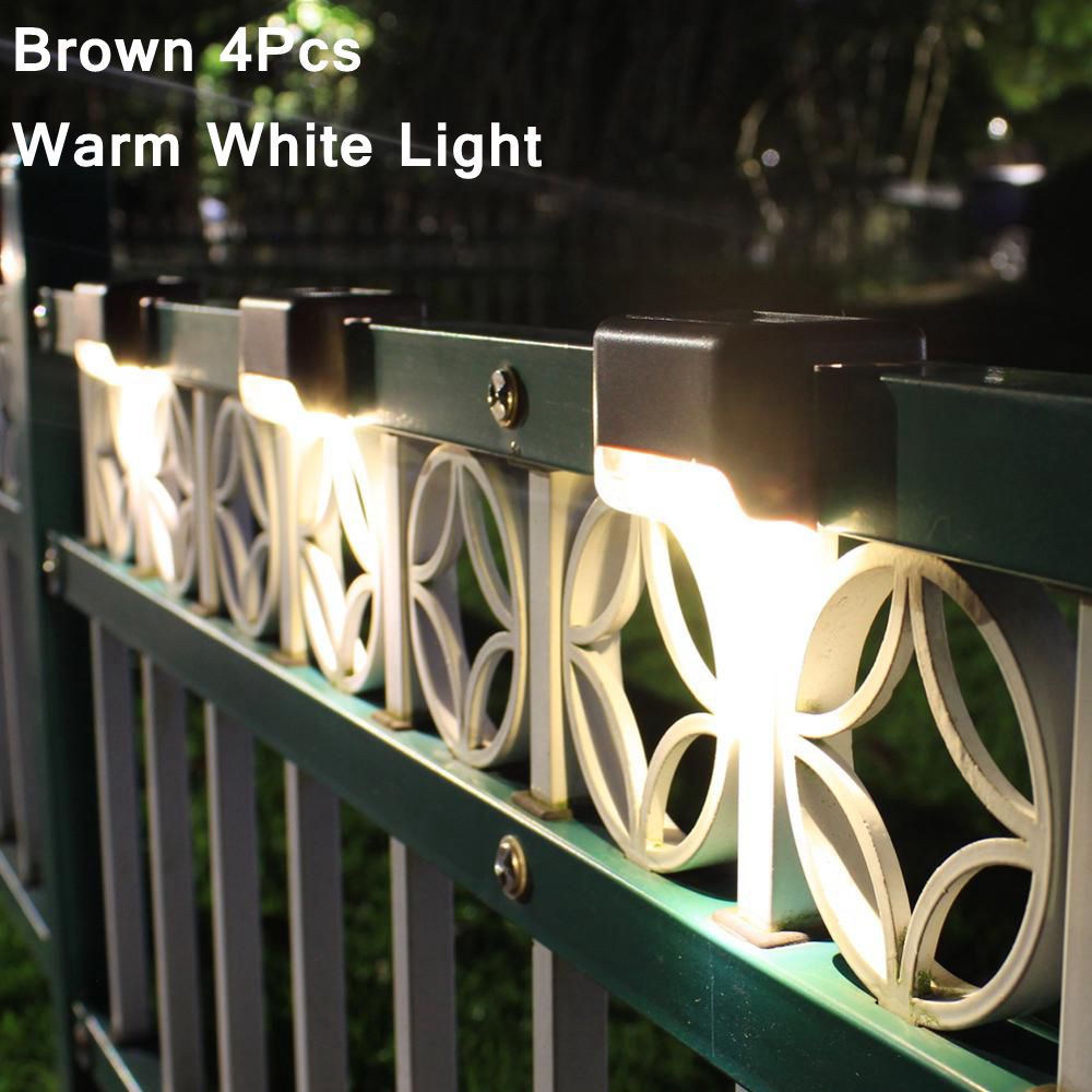 LED Lampen – Sfeervolle Tuinverlichting op Zonne-energie, perfect voor trap of schutting